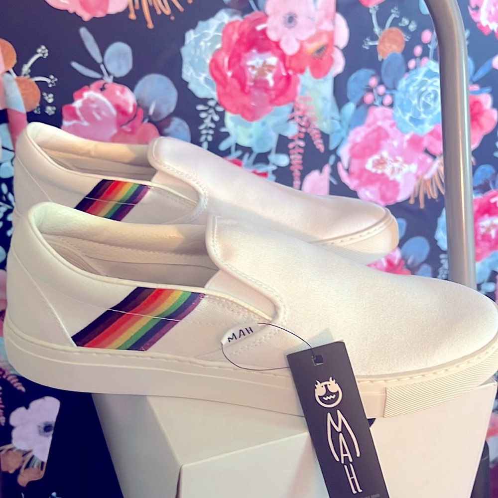 Brand New With Tag !Pride Month! MAH canvas shoes!